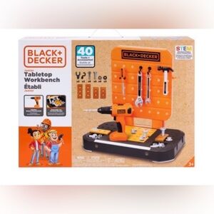 Black & Decker Junior Tabletop Workbench - Orange